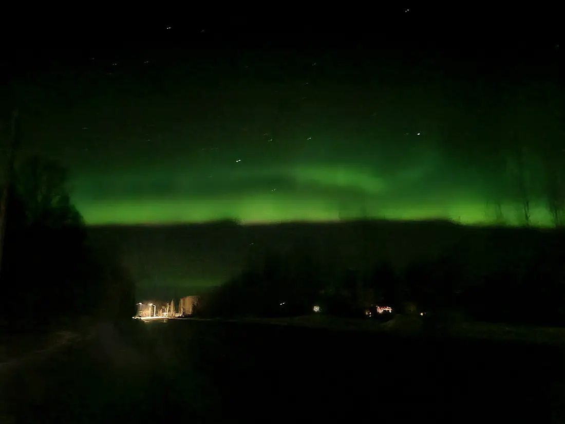 Aurora hunting is one of the best things to do in Talkeetna