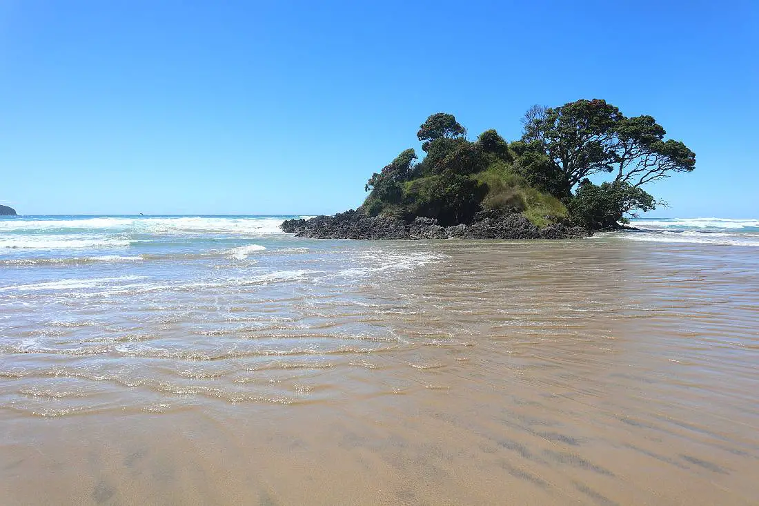 Visiting Opoutere Beach is one of the things to do in Coromandel