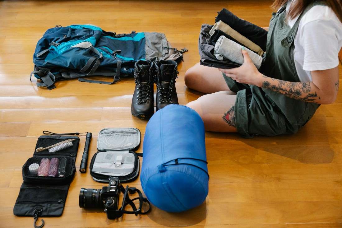 packing for camping